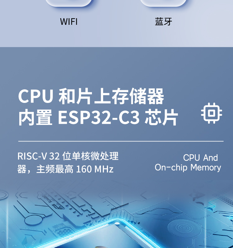 esp樂鑫官網ESP32-C3-WROOM-02/02U 2.4 GHz Wi-Fi (802.11b/g/n)+藍牙5模組樂鑫藍牙wifi模塊